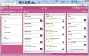 voorbeeld Trello-board