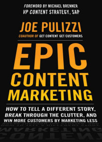 Cover van het boek Epic Content Marketing van Joe Pulizzi