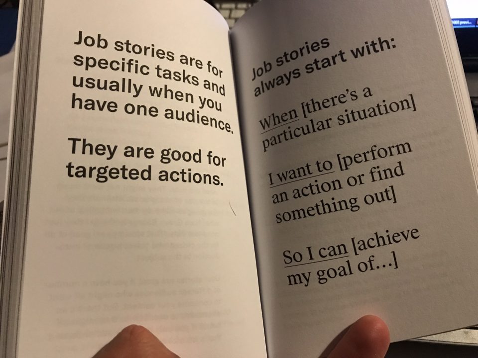 Job stories