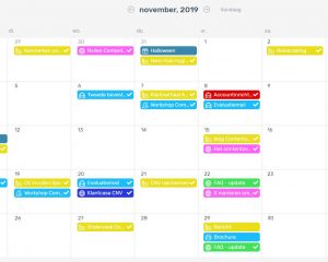 Contentkalender: start nu met contentplanning